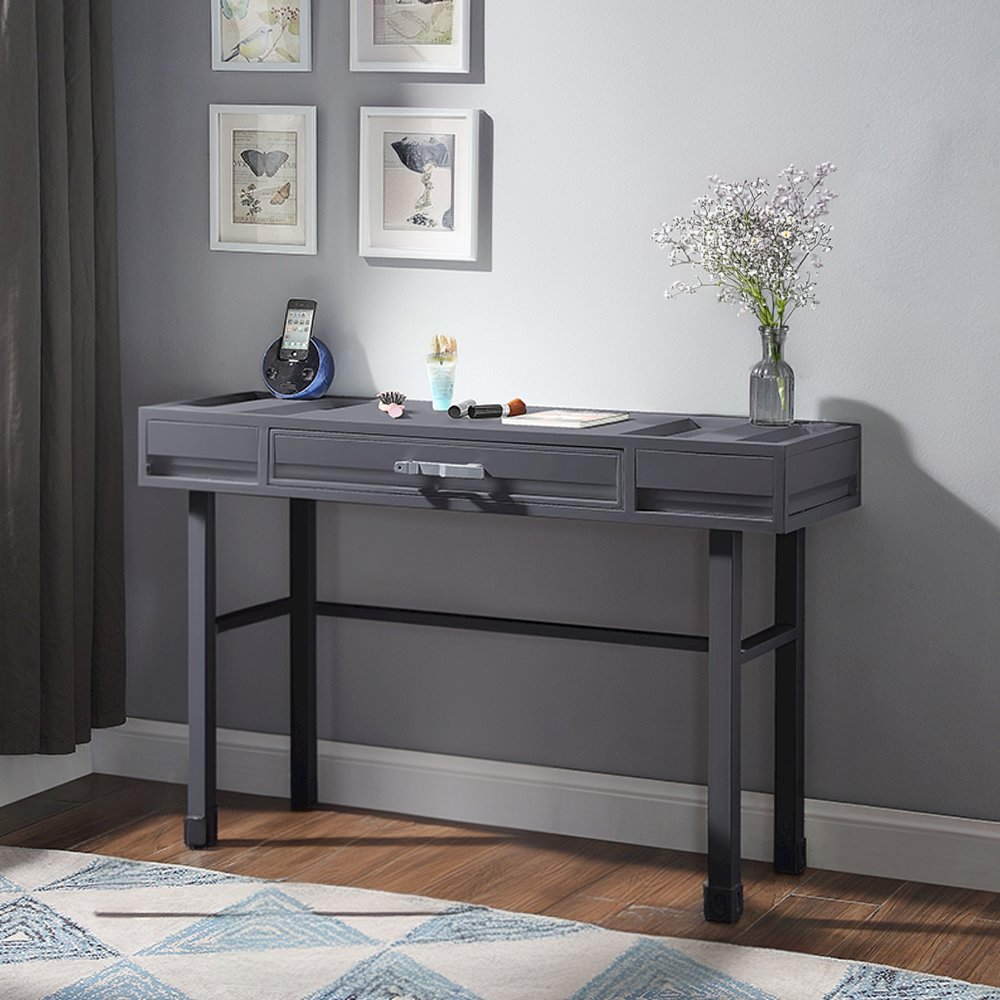 Cargo Vanity Desk, Gunmetal