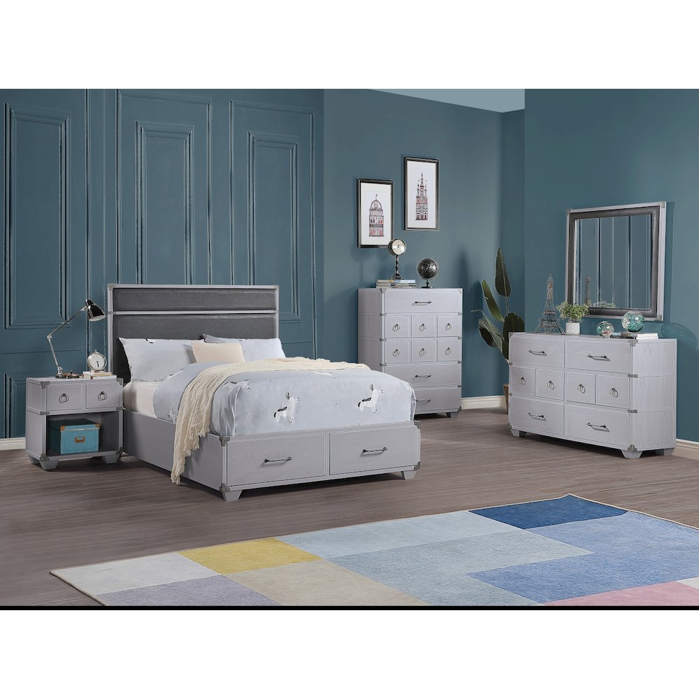 Orchest Nightstand, Gray