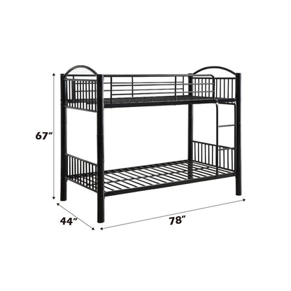 Cayelynn Bunk Bed (T/T), Black