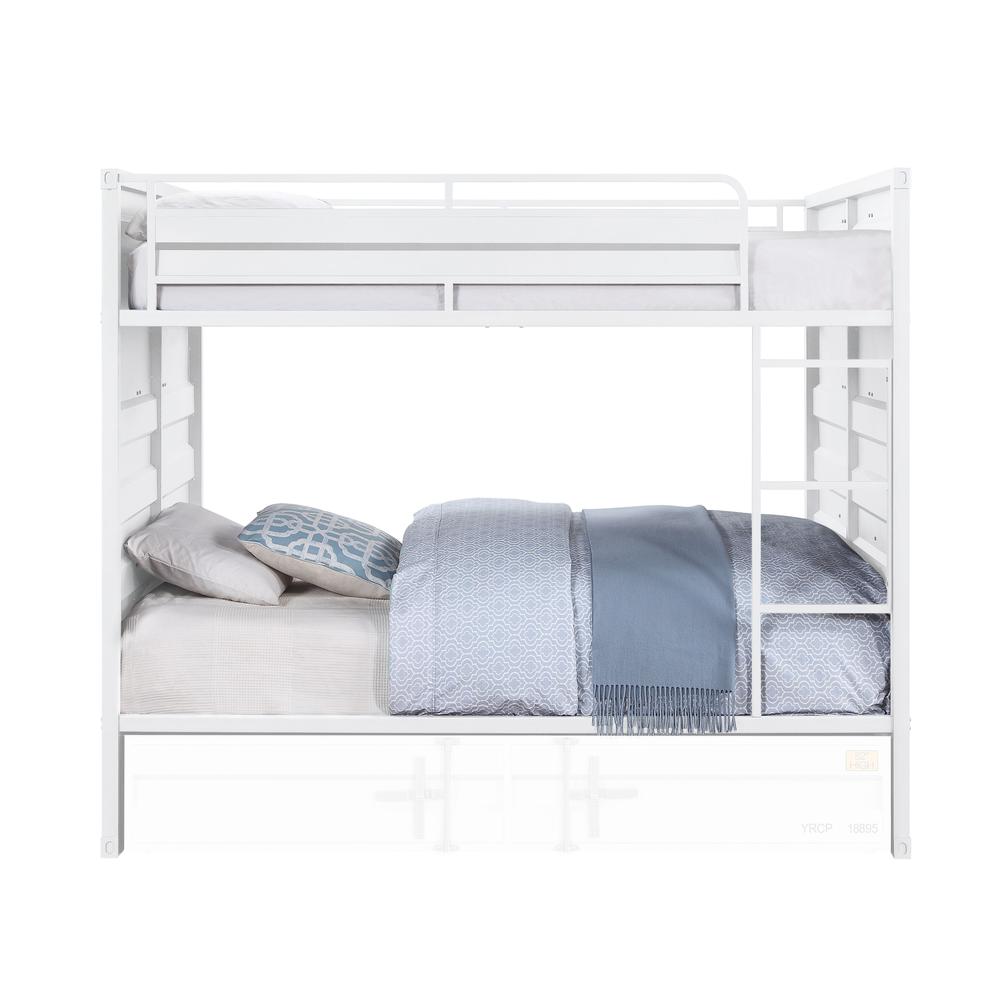 Cargo Bunk Bed (F/F), White