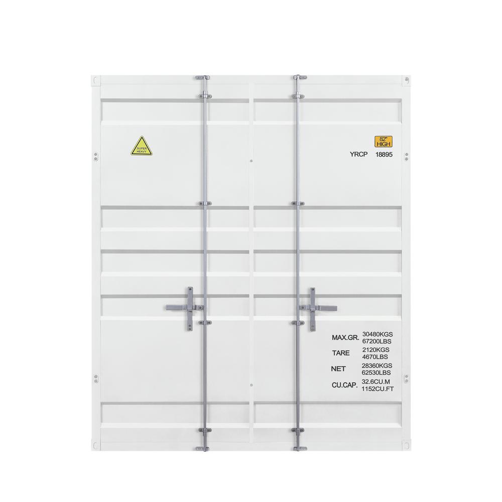 Cargo Bunk Bed (F/F), White