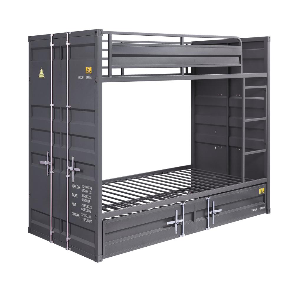 Cargo Trundle (Twin)-Optional, Gunmetal