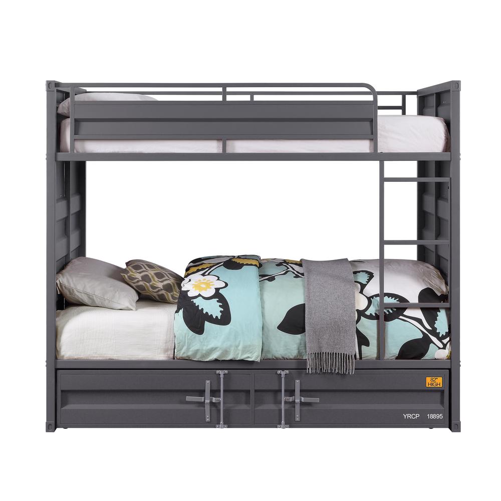 Cargo Trundle (Twin)-Optional, Gunmetal