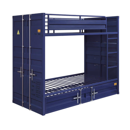 Cargo Trundle (Twin)-Optional, Blue
