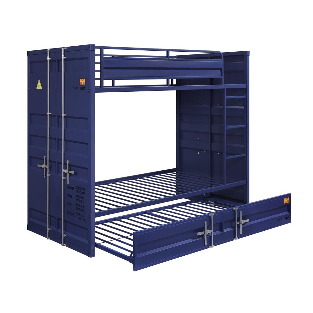 Cargo Trundle (Twin)-Optional, Blue