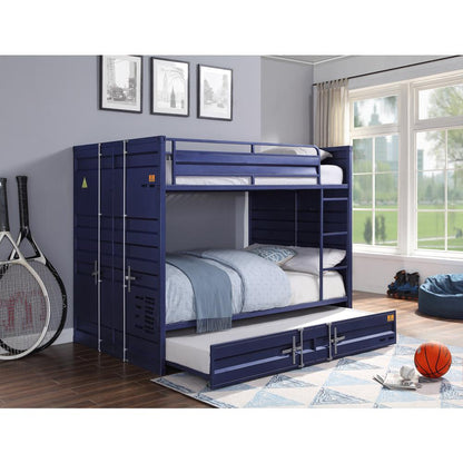 Cargo Trundle (Twin)-Optional, Blue