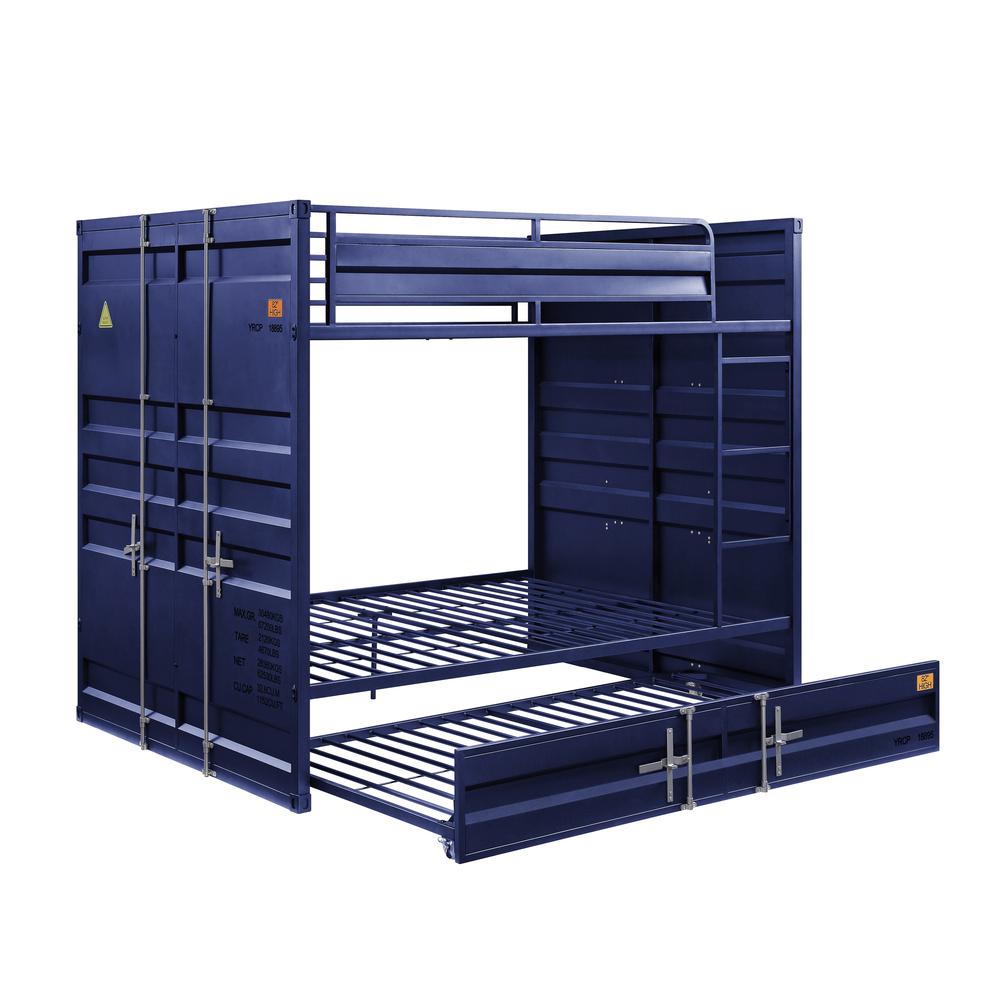 Cargo Trundle (Twin)-Optional, Blue
