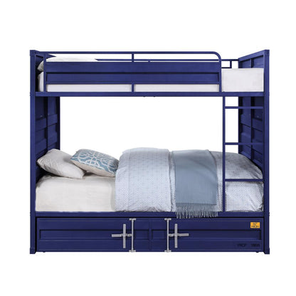 Cargo Trundle (Twin)-Optional, Blue