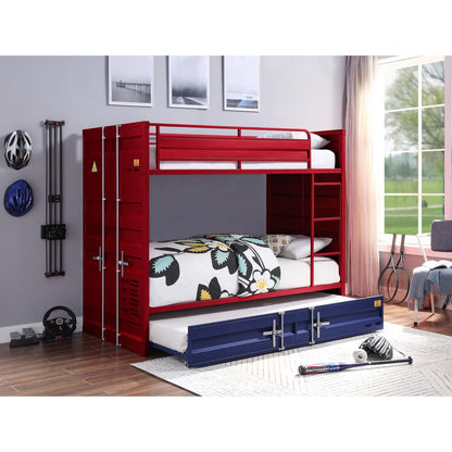 Cargo Trundle (Twin)-Optional, Blue