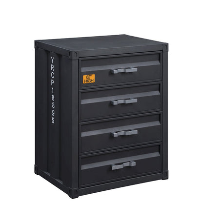 Cargo Chest w/4 Drawers, Gunmetal