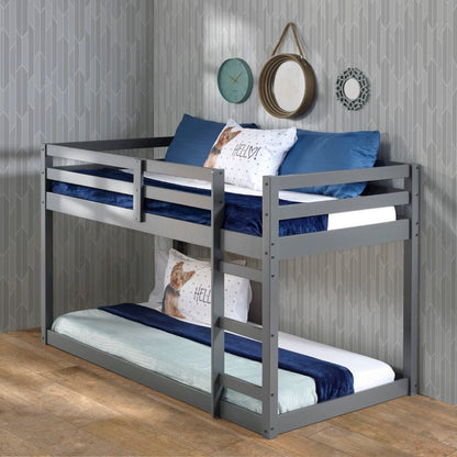 Gaston Twin Loft Bed, Gray