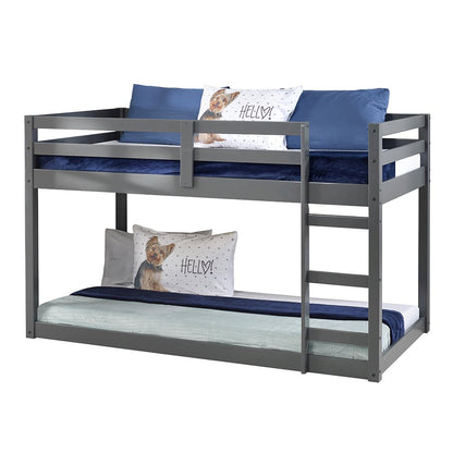Gaston Twin Loft Bed, Gray