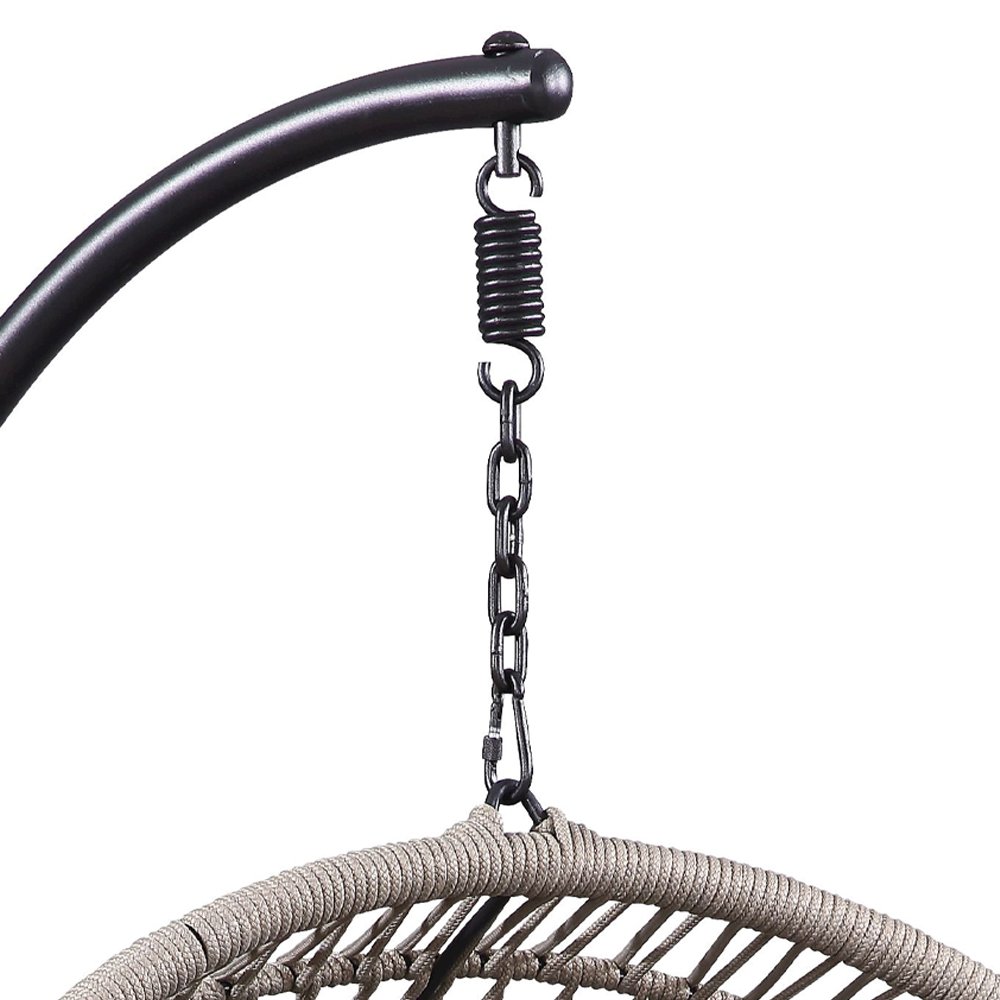 Vasant Hanging Chair, Fabric & Rope