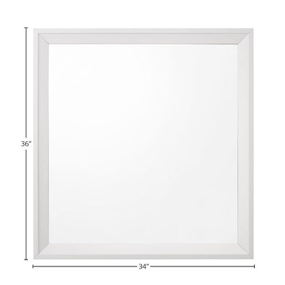 Cerys Mirror, White