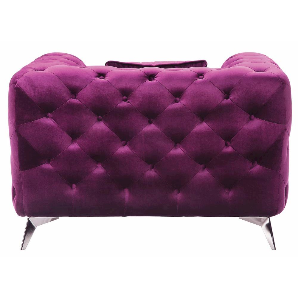 Atronia Chair Purple Velvet