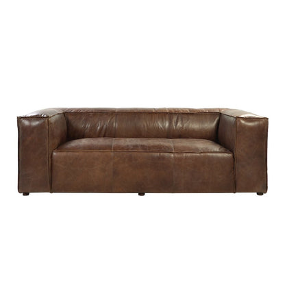 Brancaster Sofa, Retro Brown Top Grain Leather