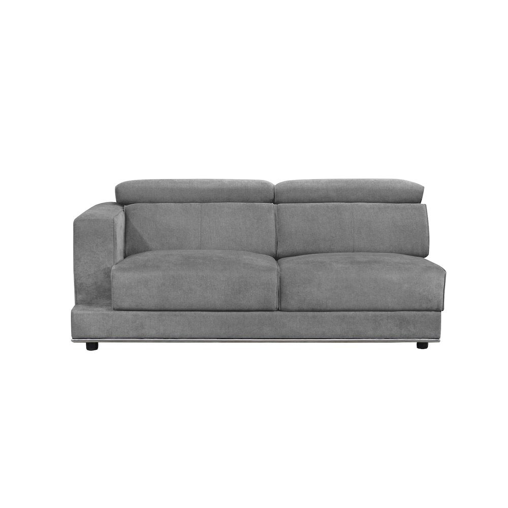 Alwin Modular - LF Sofa, Dark Gray Fabric