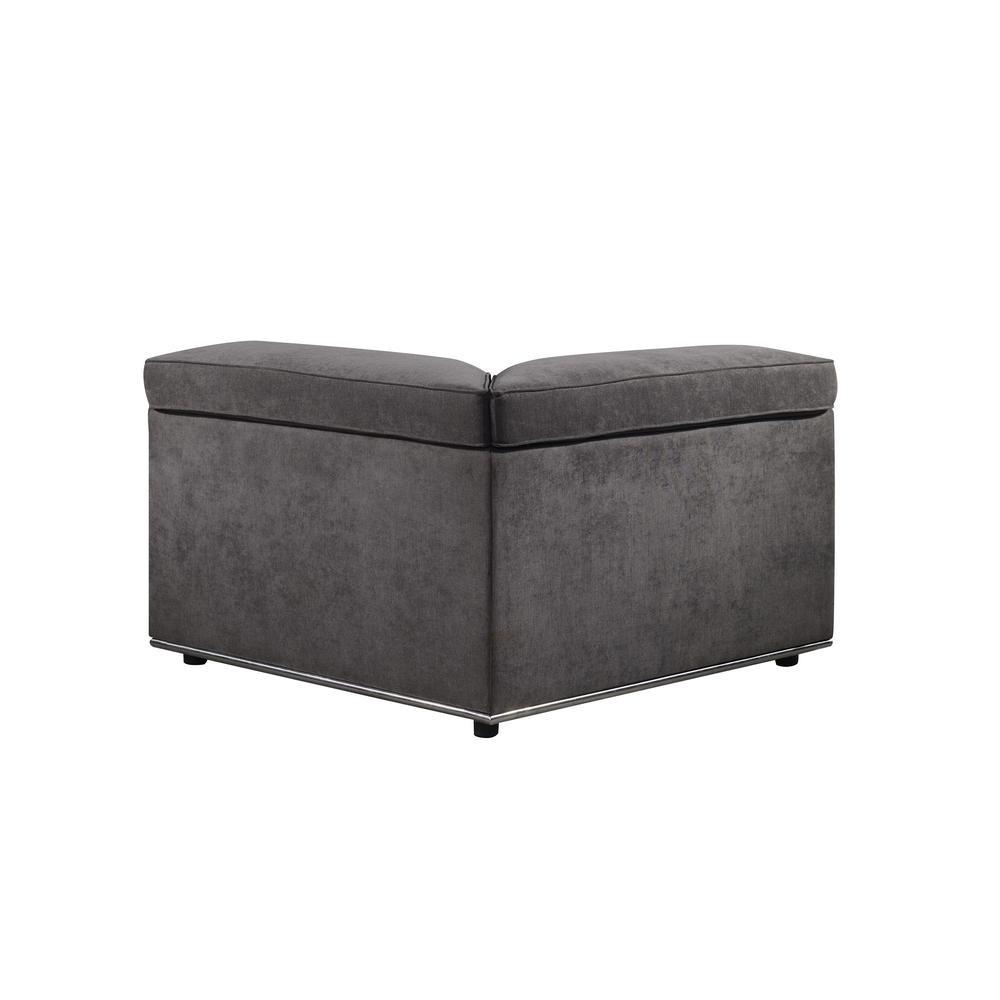 Alwin Modular - Wedge, Dark Gray Fabric