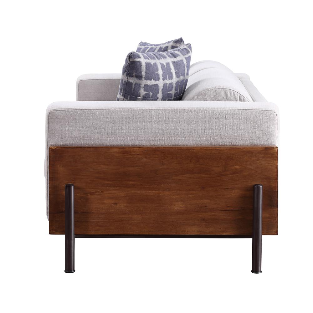 Pelton Chair w/Pillow, Fabric & Walnut