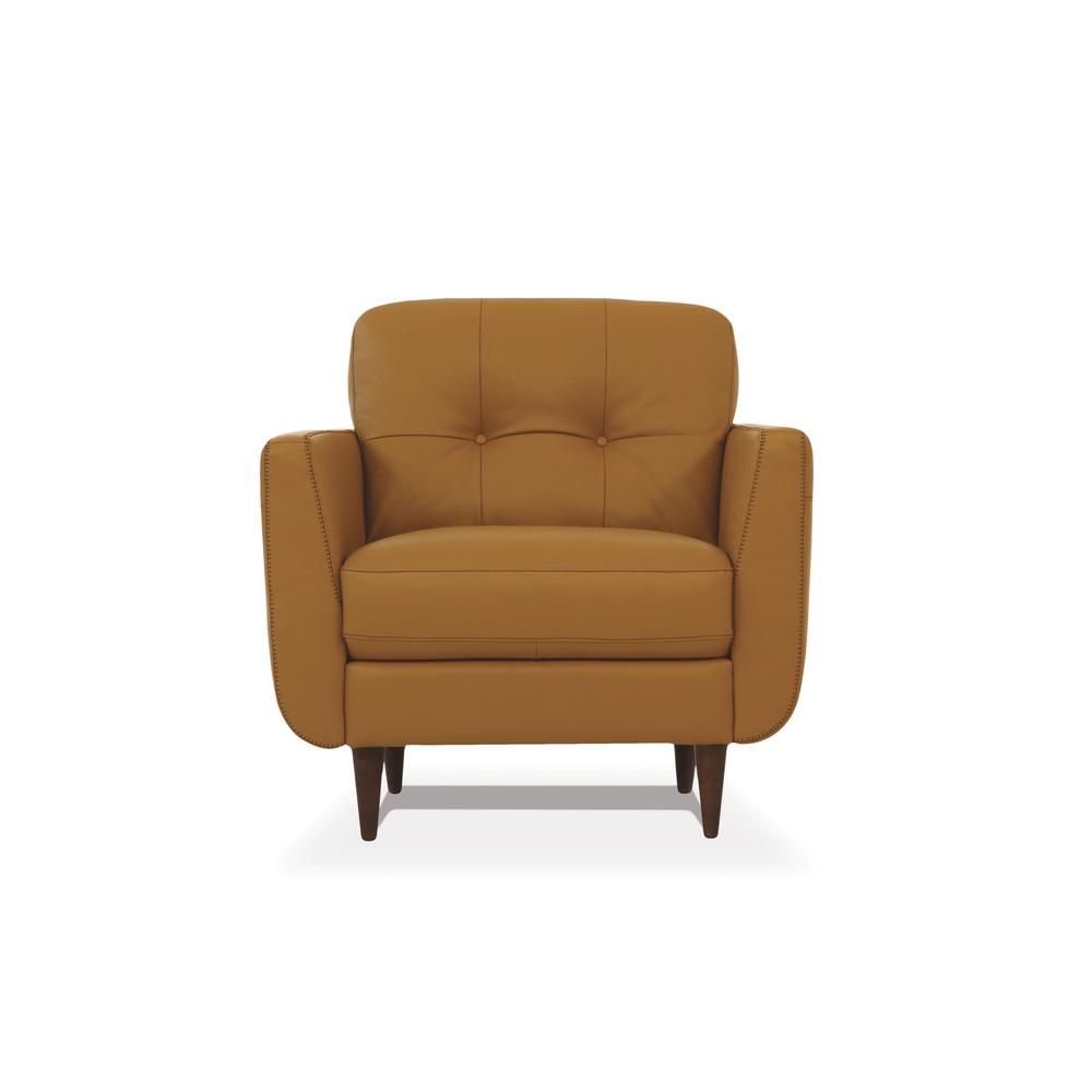 Radwan Chair, Camel Top Grain Leather
