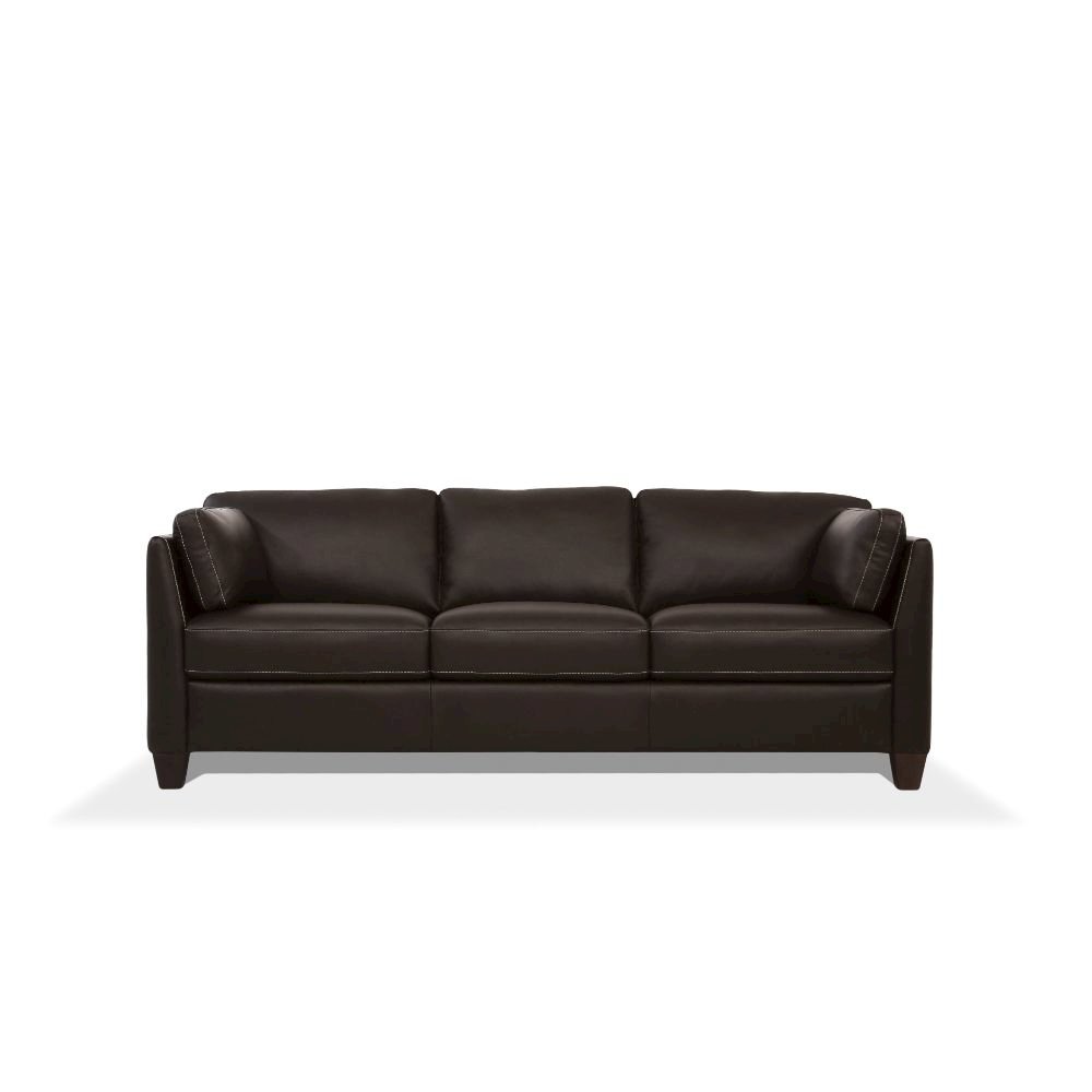 Matias Sofa, Chocolate Top Grain Leather