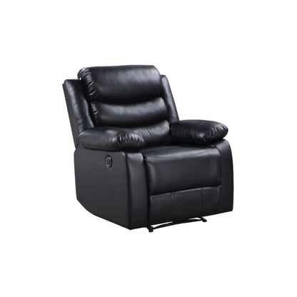 Eilbra Power Motion Recliner, Black Leatherette