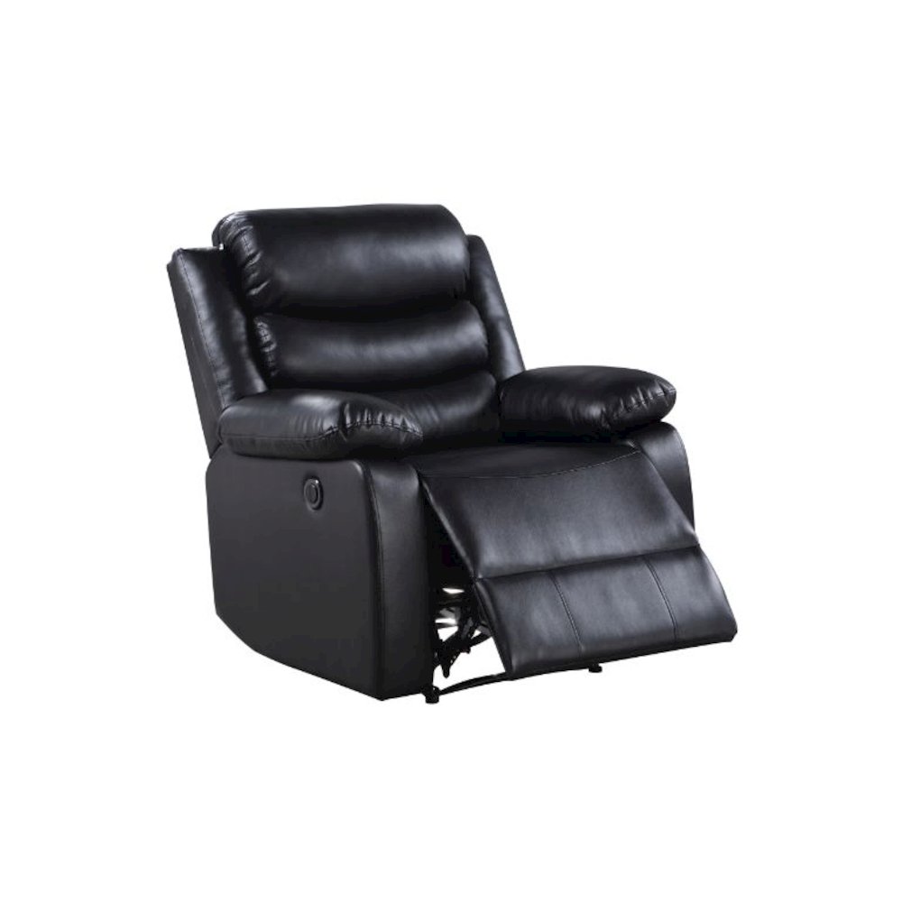 Eilbra Power Motion Recliner, Black Leatherette