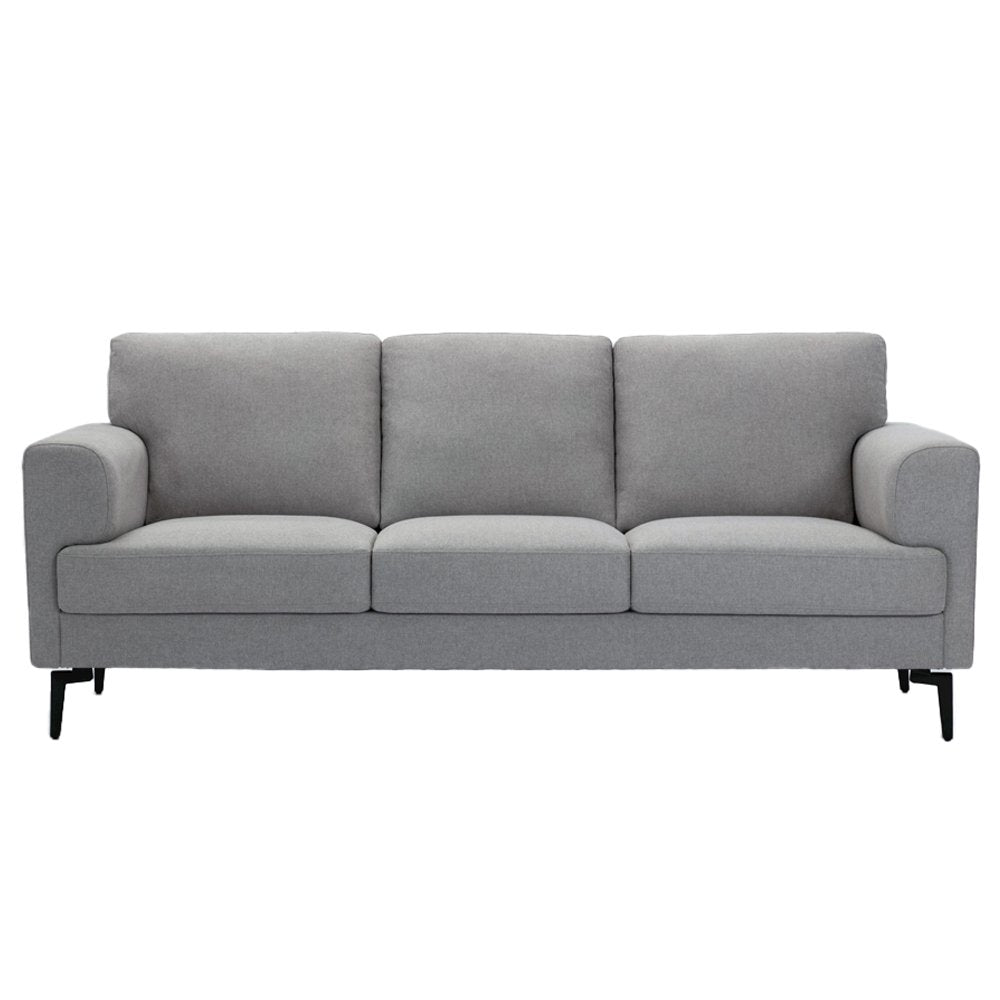 Kyrene Sofa, Light Gray Linen