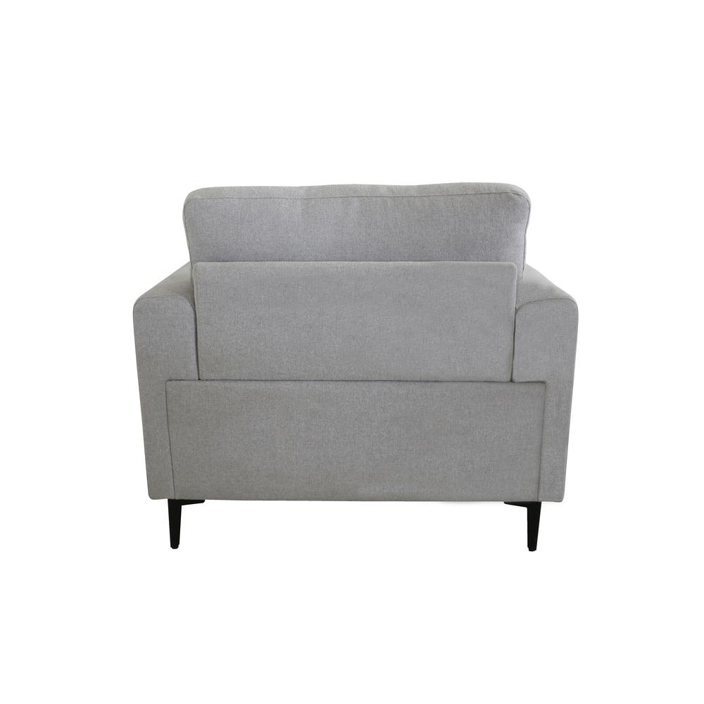 Kyrene Chair, Light Gray Linen