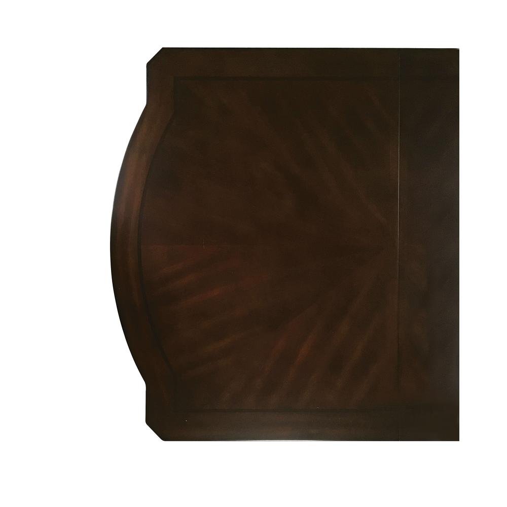 Keenan Dining Table, Dark Walnut