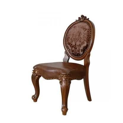 Versailles Side Chair (Set-2), Cherry Oak