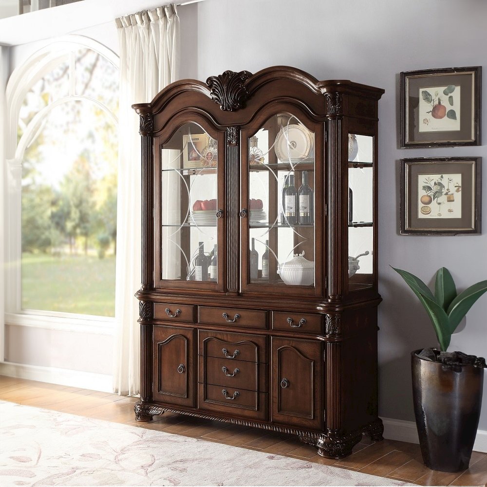 Chateau De Ville Buffet & Hutch, Espresso