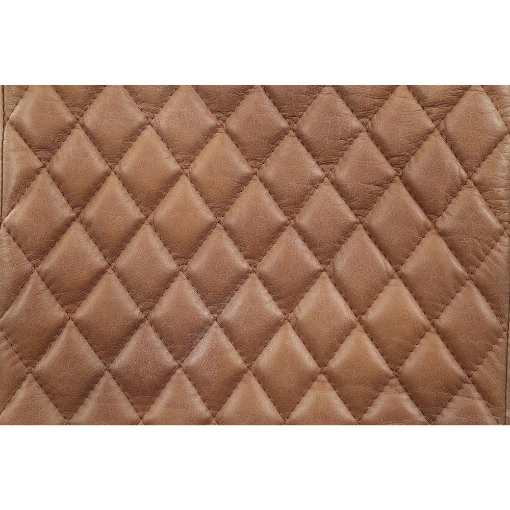Millerton Side Chair (Set-2), Vintage Chocolate Top Grain Leather