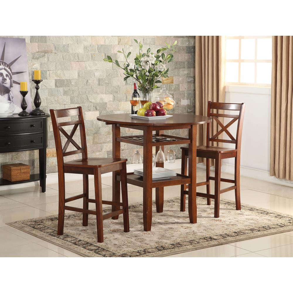 Tartys Counter Height Table, Cherry