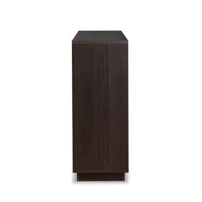 Hazen Server w/Wine Rack & Cup Holder, Espresso