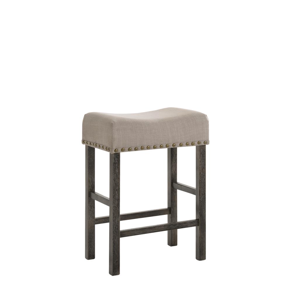 Martha II Counter Height Table, Weathered Gray