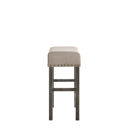 Martha II Counter Height Table, Weathered Gray