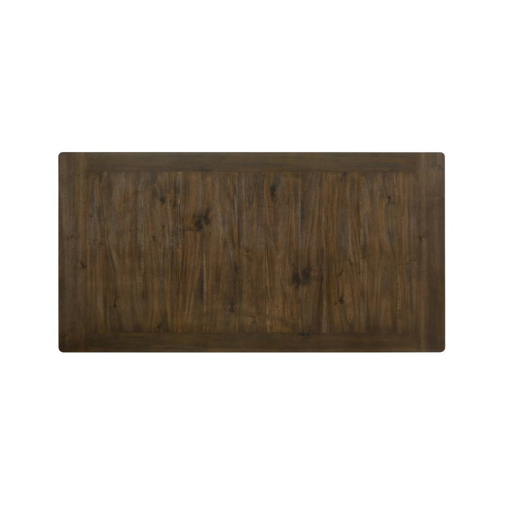 Fedele Dining Table, Weathered Oak & Cream