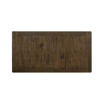 Fedele Dining Table, Weathered Oak & Cream