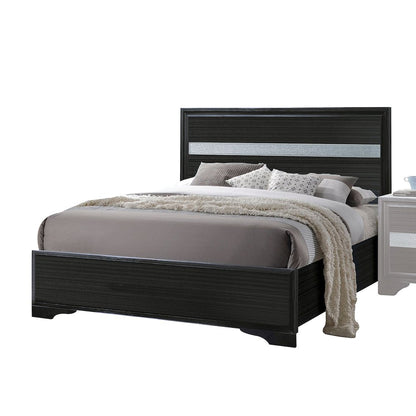 Naima Full Bed, Black