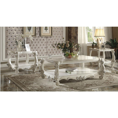 Versailles Coffee Table, Bone White