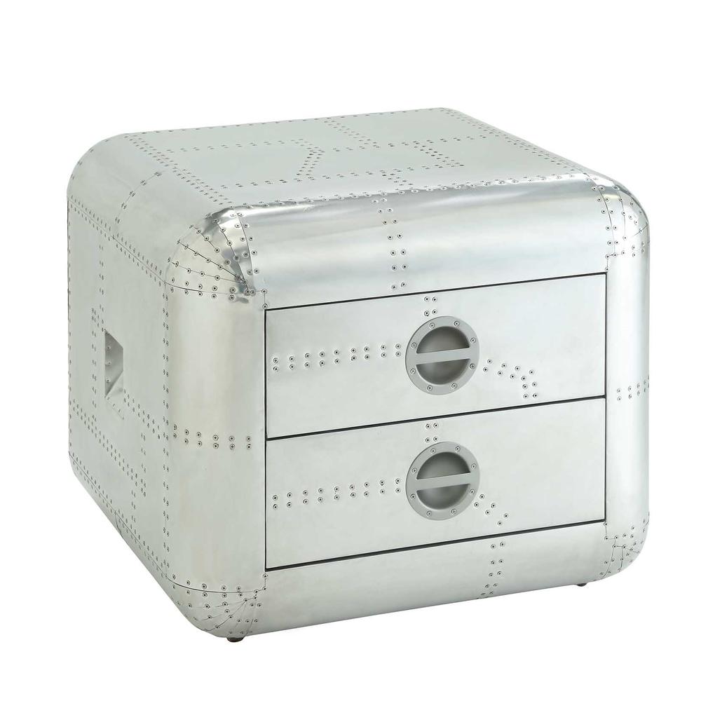 Brancaster End Table, Aluminum