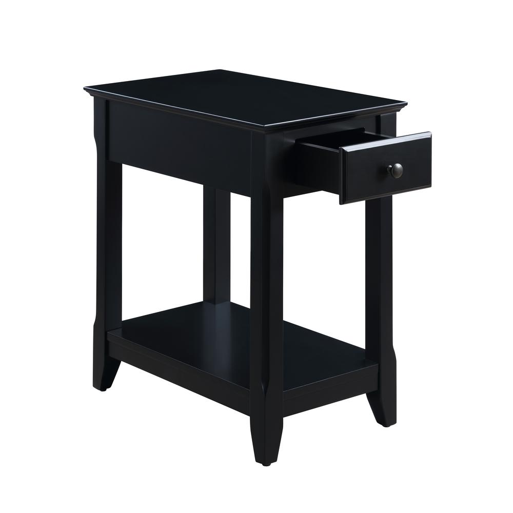 Bertie Accent Table, Black