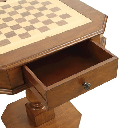 Bishop Game Table, Cherry
