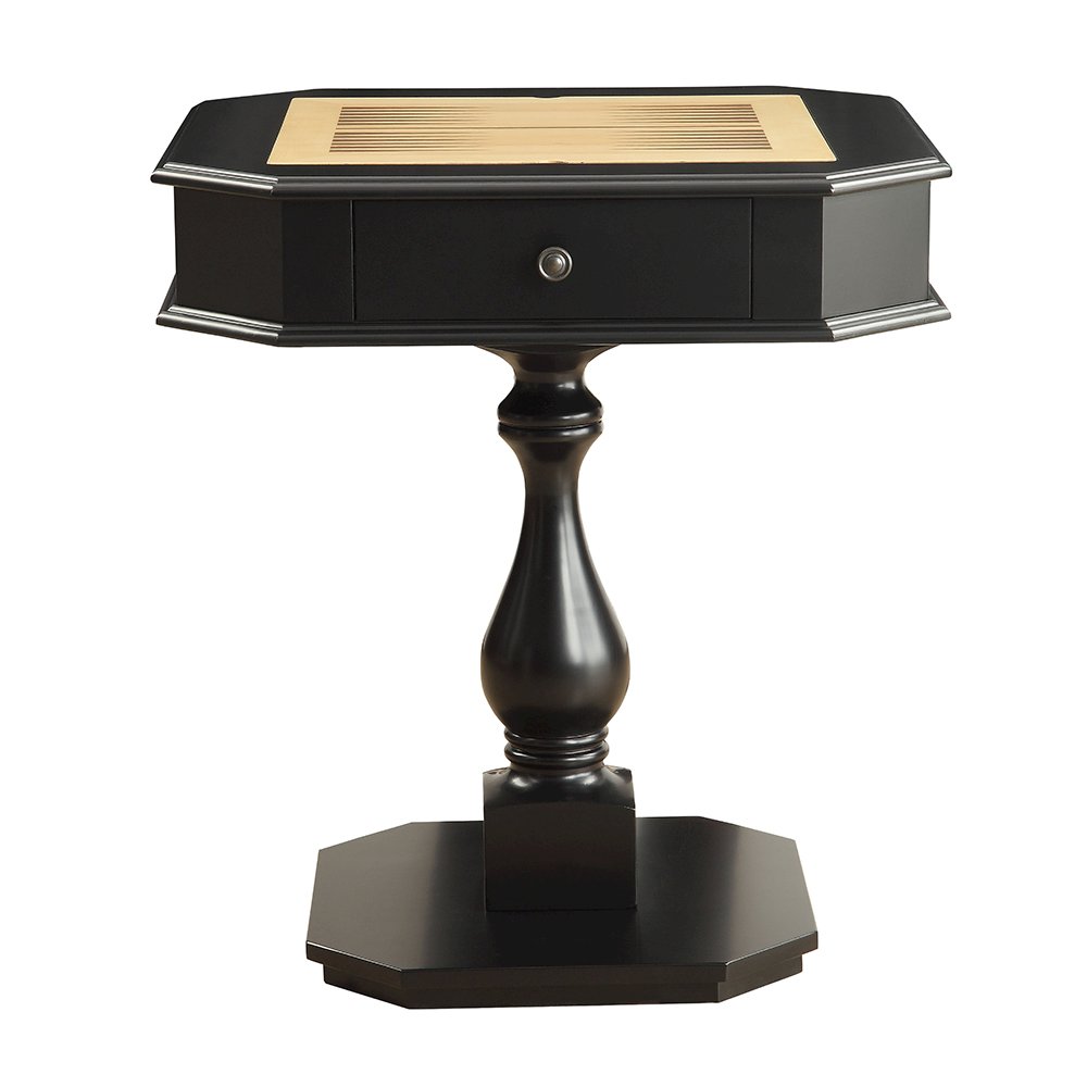 Bishop Game Table, Black