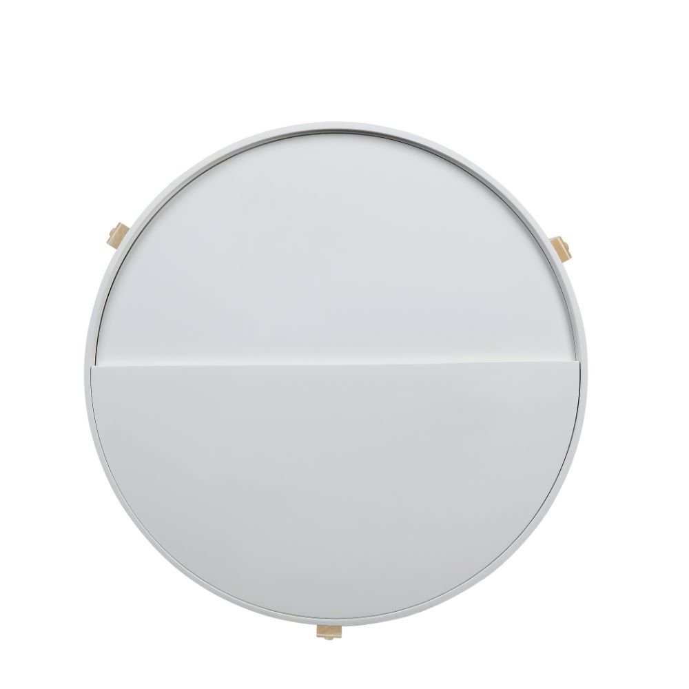 Bodfish Coffee Table, White & Natural