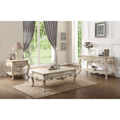 Ragenardus End Table, Antique White