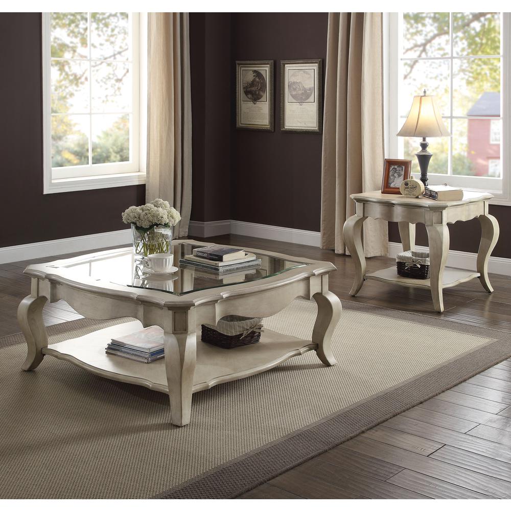 Chelmsford End Table, Antique Taupe