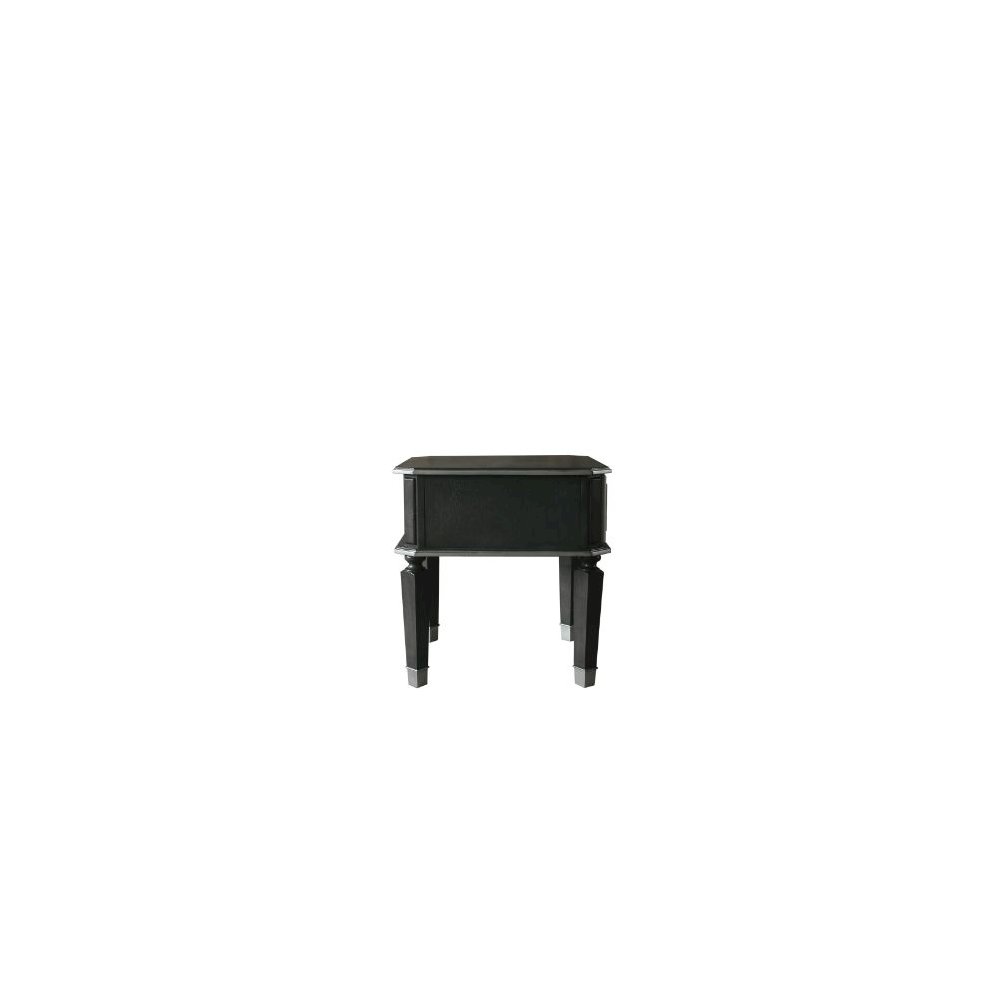 House Beatrice End Table, Charcoal & Light Gray