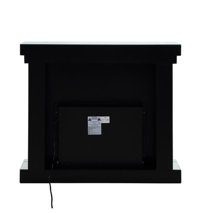 Noralie Fireplace, Mirrored & Faux Diamonds
